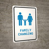 Family Changing with Icon Portrait v2 - Wall Sign Family Changing with Icon Portrait v2 - Wall Sign
