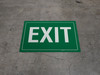 Exit (Green) - Floor Sign Exit (Green) - Floor Sign