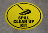 Spill Clean Up Kit - Floor Sign