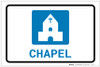 Chapel with Icon Landscape - Label