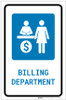 Billing Department with Icon Portrait - Label Billing Department with Icon Portrait - Label