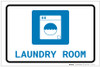 Laundry Room with Icon Landscape - Label