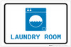 Laundry Room with Icon Landscape v2 - Label