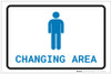 Mens Changing Area with Icon Landscape v2 - Label Mens Changing Area with Icon Landscape v2 - Label