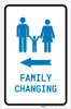 Family Changing Left Arrow with Icon Portrait v2 - Label