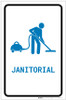 Janitorial with Icon Portrait v2 - Label Janitorial with Icon Portrait v2 - Label
