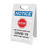 Notice: STOP Shelter in Place We Are Closed ANSI Portrait - A-Frame Sign Notice: STOP Shelter in Place We Are Closed ANSI Portrait - A-Frame Sign