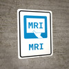 MRI with Icon Portrait - Wall Sign MRI with Icon Portrait - Wall Sign