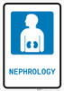 Nephrology with Icon Portrait - Wall Sign