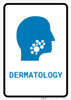 Dermatology with Icon Portrait v2 - Wall Sign