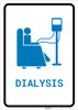 Dialysis with Icon Portrait v2 - Wall Sign