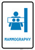 Mammography with Icon Portrait v2 - Wall Sign Mammography with Icon Portrait v2 - Wall Sign