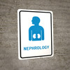 Nephrology with Icon Portrait v2 - Wall Sign Nephrology with Icon Portrait v2 - Wall Sign