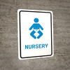 Nursery with Icon Portrait v2 - Wall Sign