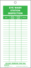Eye Wash Station Inspection Tags Eye Wash Station Inspection Tags