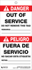Out of Service (Bilingual Spanish) Tags Out of Service (Bilingual Spanish) Tags