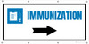 Immunization Right Arrow with Icon - Banner