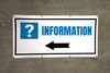 Information Left with Arrow - Banner