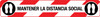 Mantener La Distancia Social Feet - Social Distancing Strip