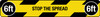 Stop The Spread 6Ft - Social Distancing Strip