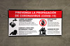 Prevent the Spread of Coronavirus - COVID-19 Spanish - Banner Prevent the Spread of Coronavirus - COVID-19 Spanish - Banner