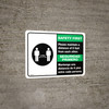 Safety First: Please Maintain A Distance Of 6 Feet Bilingual Spanish with Icon Landscape - Wall Sign Safety First: Please Maintain A Distance Of 6 Feet Bilingual Spanish with Icon Landscape - Wall Sign
