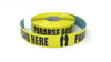 Stand Here Bilinigual Spanish - Inline Printed Floor Marking Tape