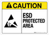 ESD Protected Area - Wall Sign