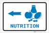 Nutrition Left Arrow with Icon Landscape v2 - Label