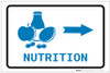 Nutrition Right Arrow with Icon Landscape v2 - Label