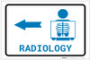 Radiology Left Arrow with Icon Landscape v2 - Label Radiology Left Arrow with Icon Landscape v2 - Label