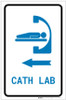 Cath Lab Left Arrow with Icon Portrait v2 - Label Cath Lab Left Arrow with Icon Portrait v2 - Label