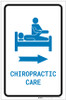 Chiropractic Care Righ Arrow with Icon Portrait v2 - Label