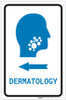 Dermatology Left Arrow with Icon Portrait v2 - Label Dermatology Left Arrow with Icon Portrait v2 - Label