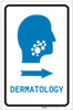 Dermatology Right Arrow with Icon Portrait v2 - Label