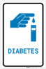 Diabetes with Icon Portrait v2 - Label