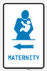 Maternity Left Arrow with Icon Portrait v2 - Label