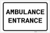 Ambulance Entrance Landscape - Label Ambulance Entrance Landscape - Label