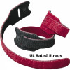 Red - Velcro® Brand One-Wrap® Straps - Flame Retardant