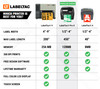 LabelTac 4 and Pro Model Indoor/Outdoor Rack Label Supply