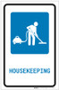 Housekeeping with Icon Portrait - Label