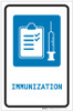 Immunization with Icon Portrait - Label