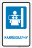 Mammography with Icon Portrait - Label Mammography with Icon Portrait - Label