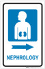 Nephrology Right Arrow with Icon Portrait - Label