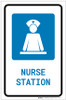 Nurse Station with Icon Portrait - Label Nurse Station with Icon Portrait - Label