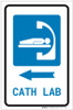 Cath Lab Left Arrow with Icon Portrait - Label