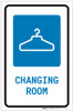 Changing Room with Icon Portrait - Label