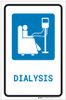 Dialysis with Icon Portrait - Label