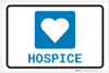 Hospice with Icon Landscape - Label Hospice with Icon Landscape - Label