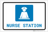 Nurse Station with Icon Landscape - Label Nurse Station with Icon Landscape - Label